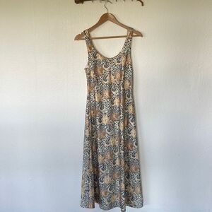 Bohemian printed maxi dress